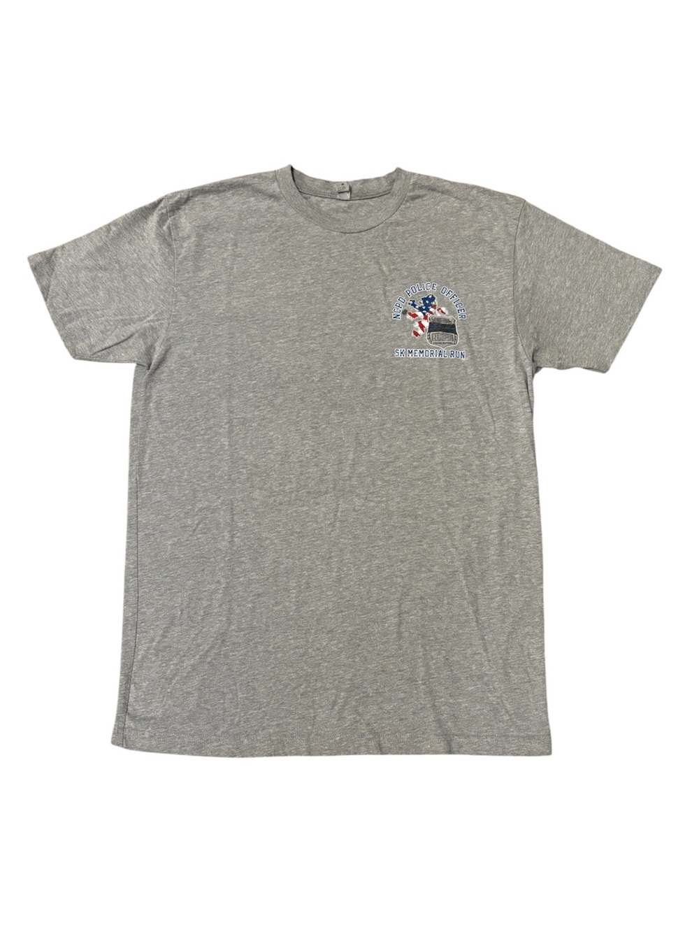 NCPD Police Officer 5K Memorial Run T-Shirt Size Medium